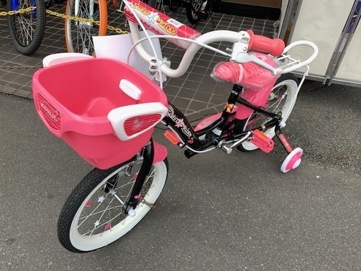 子供用自転車　GR-ﾘﾎﾞﾝ22補助輪付　あります！！