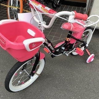 子供用自転車　GR-ﾘﾎﾞﾝ22補助輪付　あります！！