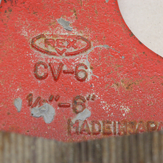 REX レッキス チェーンバイス 鋼管用 CV-6 パイプバイス（HD745wY)