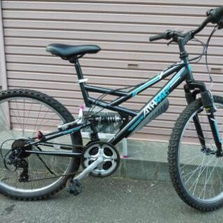 自転車 札幌市内配達無料。中古マウンテンバイク マルキン製！