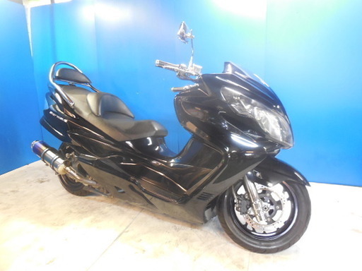 SUZUKI スカイウェイブ250-3 黒 期間限定値下げサマーセール 諸経費０円 始動確認済み 自賠責加入で乗れます 即納車有り 横浜 都筑 宮前
