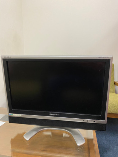 SHARP テレビ 20インチ 2007年 不具合なし