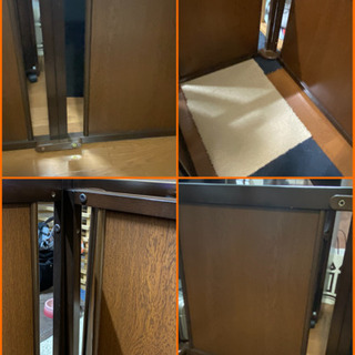 犬用ゲージ 木製 トイレ別