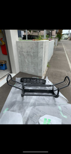 ランドクルーザー100 グリルガード 希少】ランクル100用バンパーガード