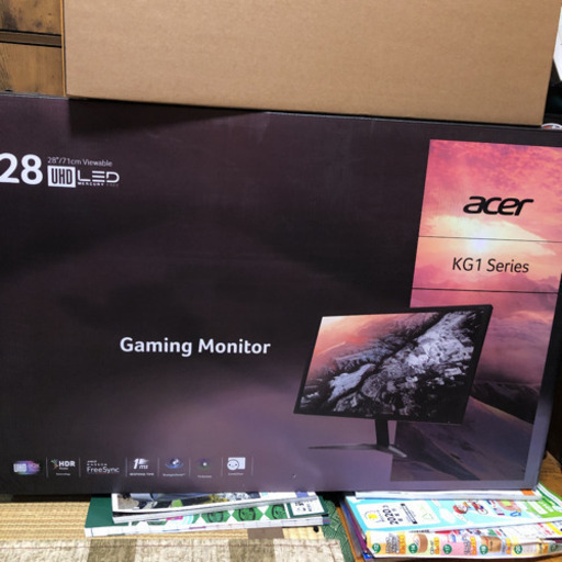 新品未使用パソコンモニター