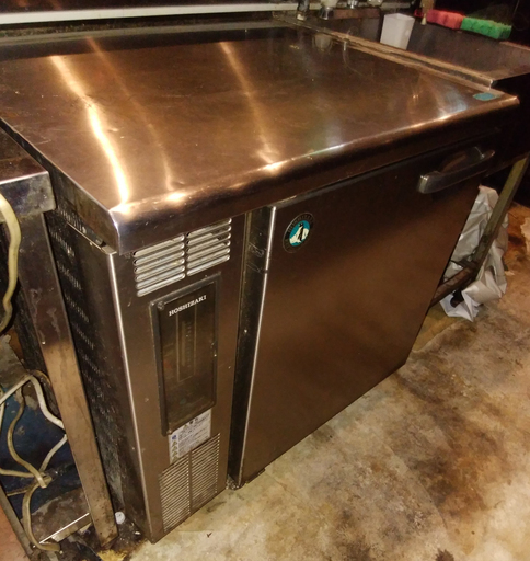 《姫路》厨房☆ホシザキ☆台下冷蔵庫☆RT-150SNC☆800x650xh800 ワンドア冷蔵庫☆動作良好^^