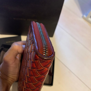 極美品　ボッテガベネガ　長財布　イントレ