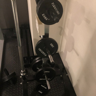 成約しました。ホームジム　バーベル70kgセット　28径レギュラー
