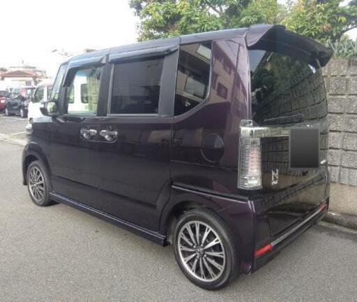 車検受けたて 350km 自動ブレーキ付き27年ターボ N Boxカスタム よっしぃ 南摂津のn Boxの中古車 ジモティー