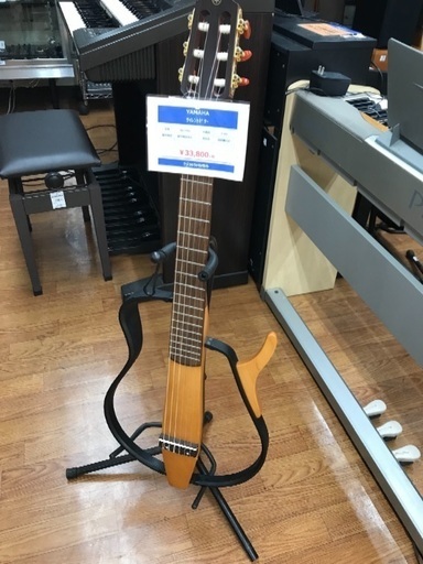 綺麗な状態です!YAMAHA サイレントギター 動作確認済み