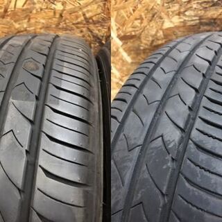 【TOYO SD-7 185/60R15】夏 4本【ホンダ 純正ホイール スチール 15インチ 6J4HPCD100】2019年製 バリ溝 フィット シャトル等　(VTM187) クレジットカード QR決済可能