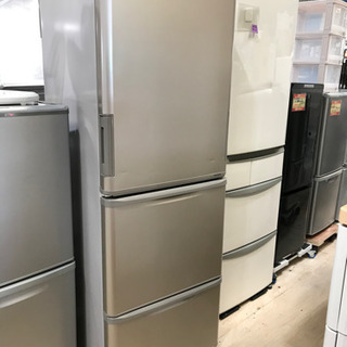 シャープ SHARP SJ-WA35A-N 冷蔵庫（350L・どっちもドア） シャープ