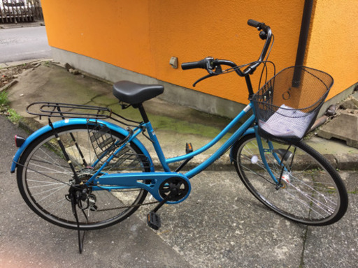 美品！　Two One 26インチ 6段変速 自転車 ブルー