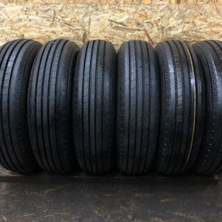 新車外し YOKOHAMA SUPER STEEL RY108A Spec-2 205/85R16 117/115L LT 