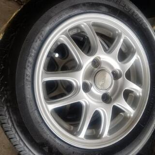 ?155/65R13⭐BRIDGESTONE製アルミホイール付サマータイヤ入荷しました?
