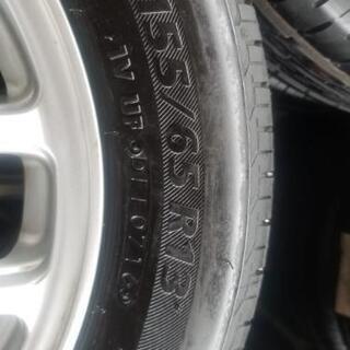 ?155/65R13⭐BRIDGESTONE製アルミホイール付サマータイヤ入荷しました?