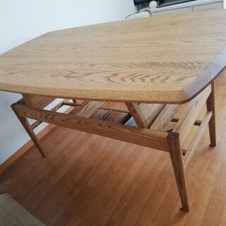 モモナチュラル 昇降テーブル