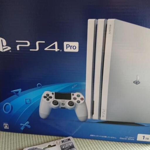 テレビゲーム PS4pro(1TB)本体、PS4コントローラー、その他付属品、PS4 