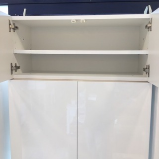 2枚扉ｷｬﾋﾞﾈｯﾄ 上置きﾀｲﾌﾟ 【ﾄﾚﾌｧｸ桶川店】