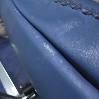 R1624) デセデ/モビリア リビングチェア 　オットマン付 椅子 店頭取引大歓迎♪