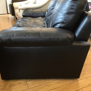 【女性オーナー】ニトリ　2人掛けソファー ニトリ 2人掛けソファ(LB07 革 MO) : ニトリ Yahoo!店 - 通販