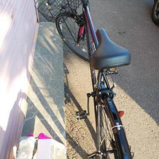 札幌市内配達無料。中古クロスバイクブラック。