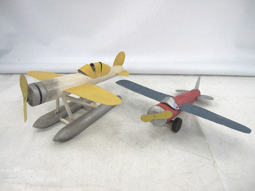 レトロ 木製 おもちゃ 水上飛行機 インテリア 2機セット イエロー レッド 札幌市 北条店 モノハウス 北 東区役所前の模型 プラモデルの中古あげます 譲ります ジモティーで不用品の処分