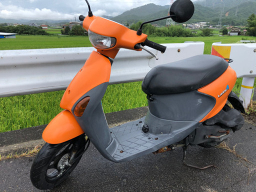 【売約済】美品 実働 BT新品 スズキ CA45A レッツ4 4スト インジェクションバイク 原付 スクーター
