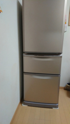 【引取り相手決定】三菱ノンフロン冷凍冷蔵庫MR-C34D-P形　2019年製