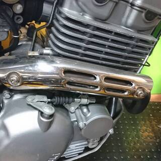 カワサキ　スーパーシェルパ　車庫保管　おまけ付　走行５２００キロ　２５０ｃｃ カワサキ スーパーシェルパ 車庫保管 おまけ付 走行5200キロ