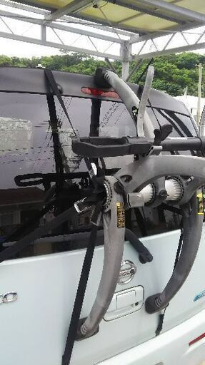 自転車を車で運ぶ