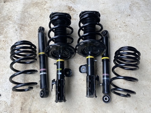 30 アルファード ヴェルファイア 2 5l Ff ネオチューン 施工済み 純正 ショック ダウンサス セット 3cm ダウン程度 タイヤオフ柏営業所 高柳のパーツの中古あげます 譲ります ジモティーで不用品の処分