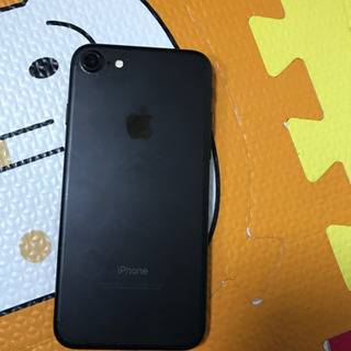 Softbank - iPhone7 jet Black 128GB 傷あり お取引決定致しました。iPhone 7 Black 128 GB Softbank