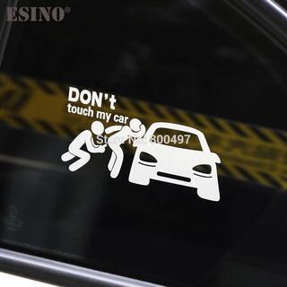 新品　Don't　touch　my　car　防水ステッカー　15...