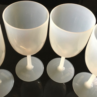ワイングラス型　プラスチックコップ4個セット
