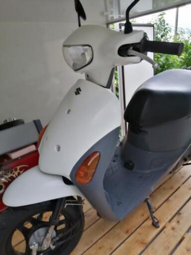 (商談中) スズキ　レッツ4 車庫保管　転倒歴無し　バッテリー新品　すぐに乗れます