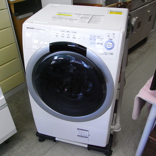 洗濯機 7.0kg 2016年製 シャープ ES-S7A-WL SHARP ホワイト ドラム式