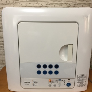TOSHIBA 東芝 ED-60C 電気衣類乾燥機 6.0kg
