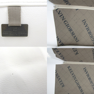 札幌市/清田区 KELVIN GIORMANI/ケルビンジョルマーニ L字ソファ カウチソファ 3Pソファ 3人掛けソファ ホワイト 白 総革 高級家具 レザー