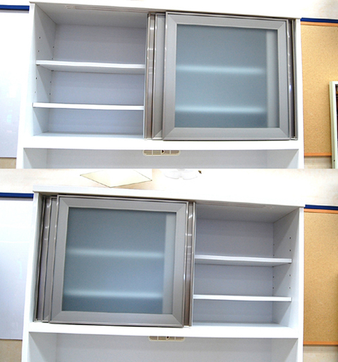 三幸ジャパン レンジボード 幅1193×奥行425×高さ1960mm 白  