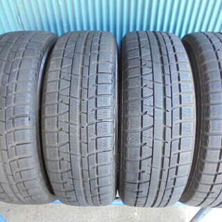 ①YOKOHAMA iceGUARD iG50PLUS 215/65R16 ヨコハマ iceGUARD iG50PLUS 215/65R16 4本 8～9分溝 程度良好！