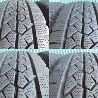 ブリヂストン BLIZZAK VL1 195/80R15 107/105L LT 4本　9分溝　程度良好！