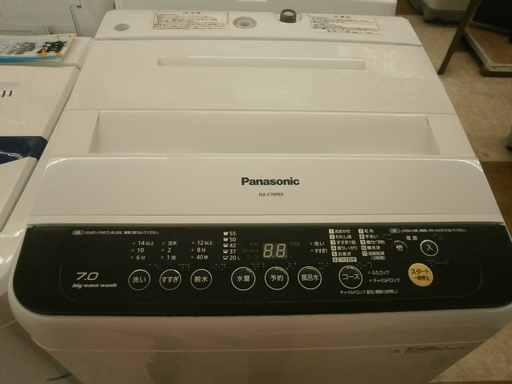 【引取限定】値下げしましたパナソニック 洗濯機 7kg NA-F70PB9 中古品 panasonic【ハンズクラフト八幡西店】