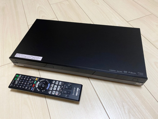 映像プレーヤー、レコーダー SONY BLU-RAY DISC/DVD RECORDER BDZ-AT350S