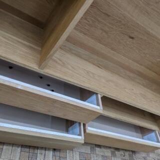 🌟価格見直し🌟【無印良品】テレビ台 壁面テレビボード スタッキングキャビネット・Ｃセット／オーク材( 幅162.5cm) ※配送は要相談※💳自社配送時🌟代引き可💳※現金、クレジット、スマホ決済対応※