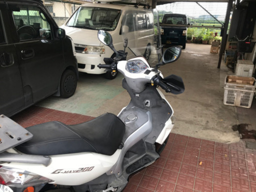 交渉中PGO.G-MAX200中古値下げしました。