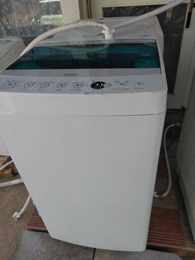 ハイアール洗濯機4.5k 2017年別館倉庫場所浦添市安波茶においてあります