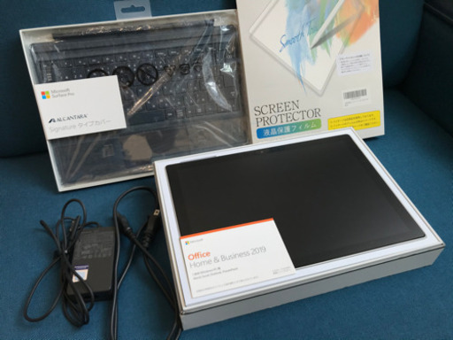 美品SurfacePro7 i5 SSD128GB (プラチナ)コバルトブルー