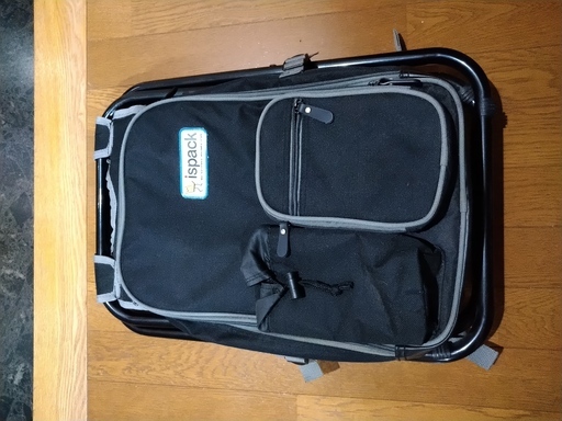 座椅子付きリュックサック（ISPACK) 黒単品