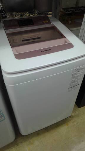 Panasonic 8kg洗濯機 NA-FA80H1 2014年式